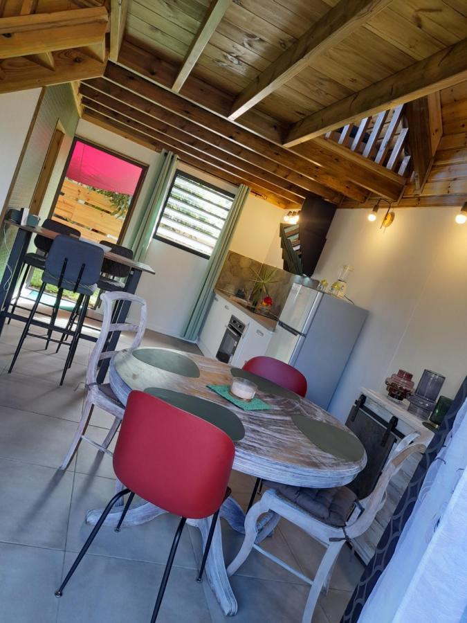 Charmant Chalet Avec Jacuzzi, L'Ile O Vert Saint-Philippe Exterior foto